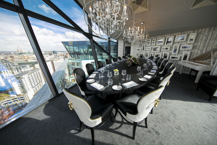 Private dining room at Marco Pierre White Birmingham